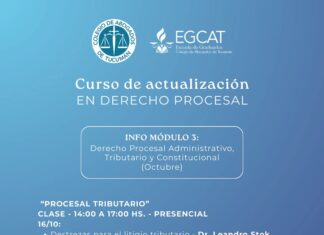 PROFESIONALES DEL ORGANISMO DISERTARON ACERCA DEL PROCEDIMIENTO ANTE EL TRIBUNAL FISCAL DE APELACIÓN
